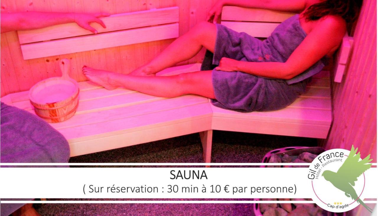 Hotel & Spa Gil De France Cap D'Agde Eksteriør bilde